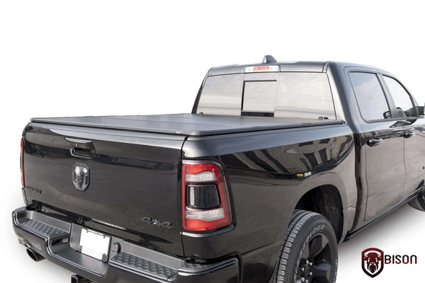 RAM truck hard tonneau cover — adjusting fit and latches
