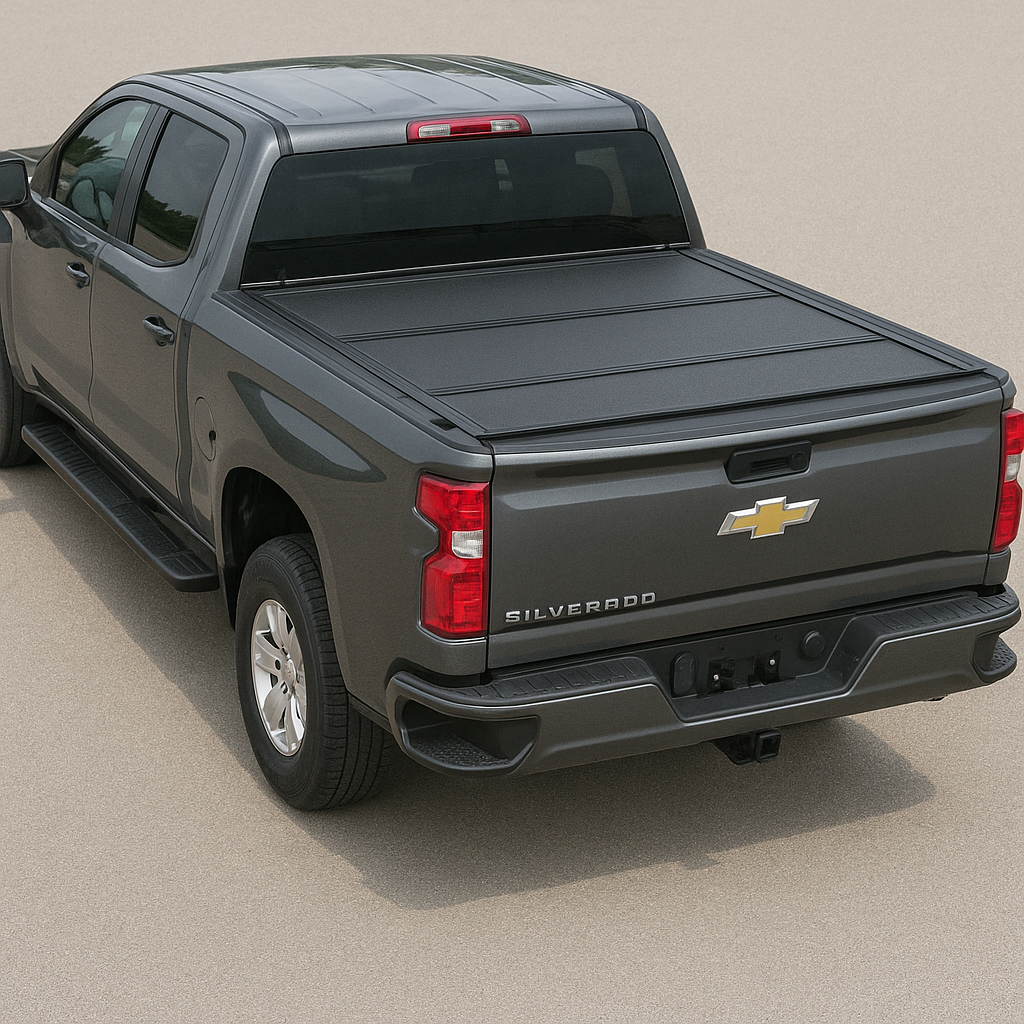 Chevy Silverado 1500 Hard Tri-Fold Tonneau Cover