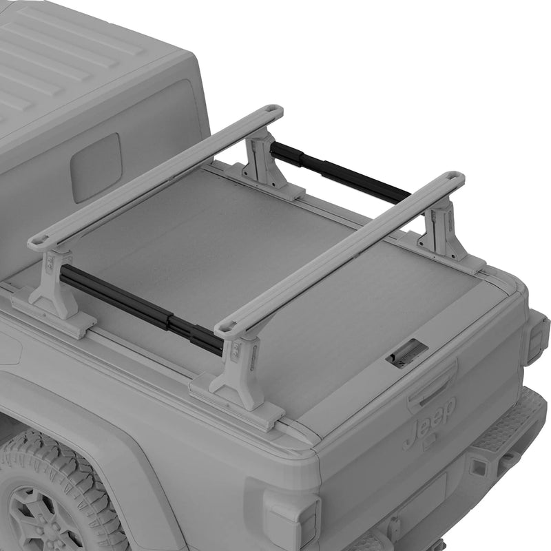 Expanding bars fitted between the ULTRARIDGE uprights, line drawing