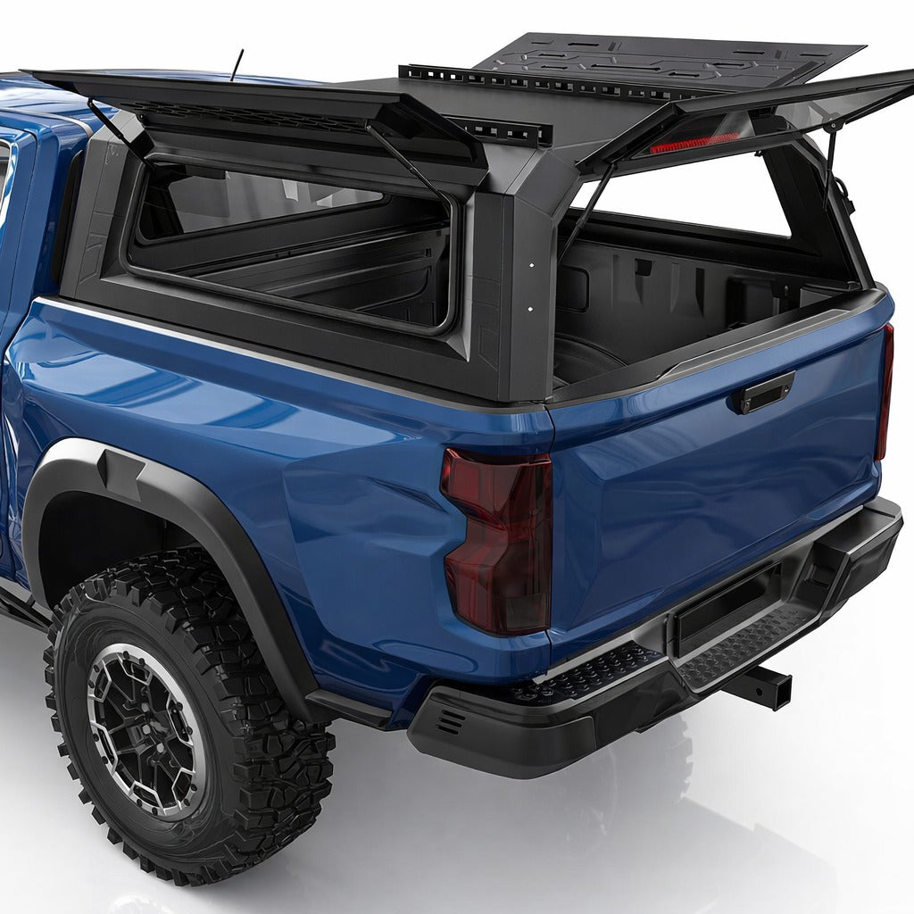 Chevrolet Silverado 1500 Aluminium Truck Cap Hard Top with Windows