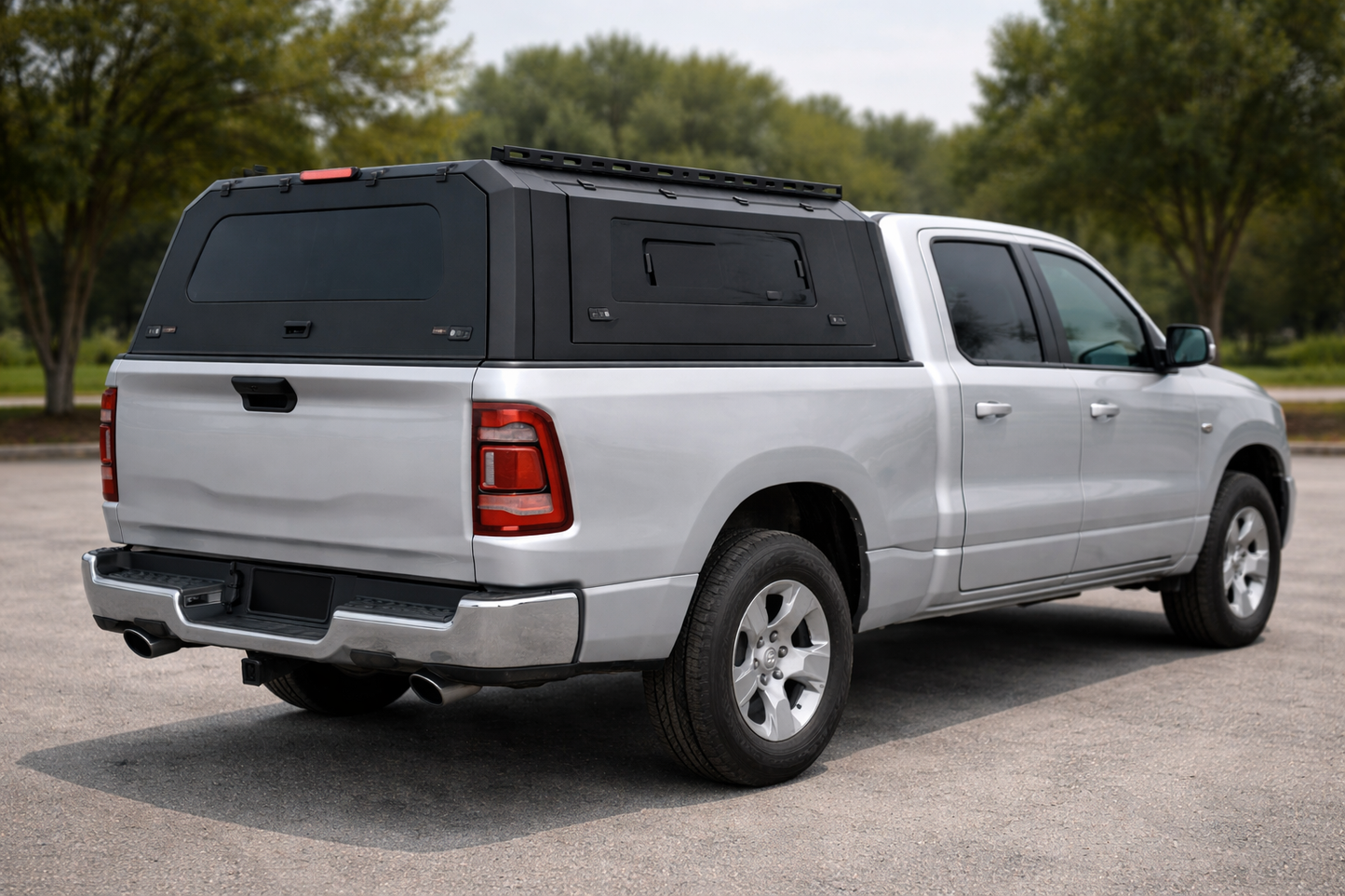 Ford F150 Truck Cap Hard Top with Sliding Windows