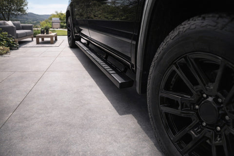 TruckTon aluminum running boards and side steps for pickup trucks