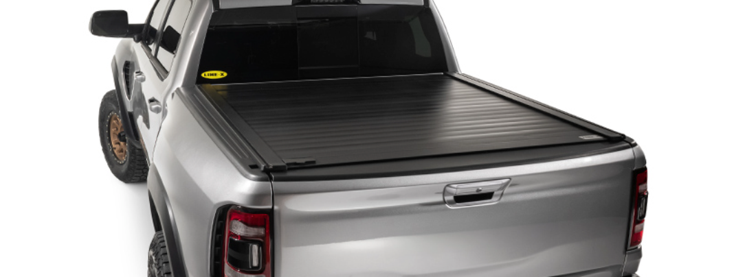 Retractable tonneau cover on a pickup truck — TruckTon Truck Accessories