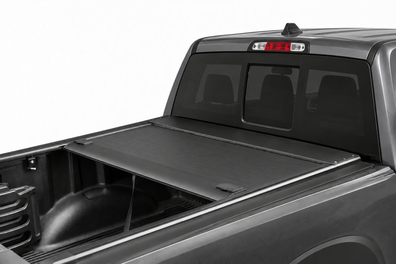 Aluminum slats and stainless canister of the retractable cover