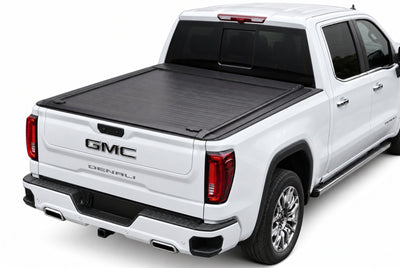 GMC Sierra 1500 Manual Retractable Low Profile Tonneau Cover