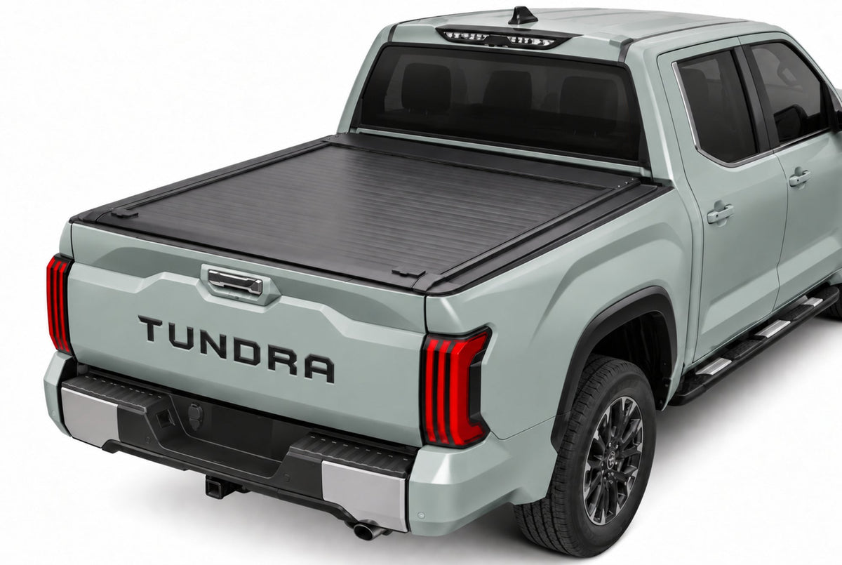 Toyota Tacoma manual retractable tonneau cover