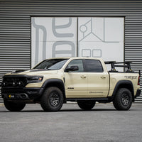 ULTRARIDGE truck bed rack on a full-size pickup, side view — view 3