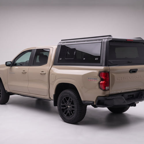Chevy Colorado Truck Cap with Windows – Aluminum Side-Access Canopy