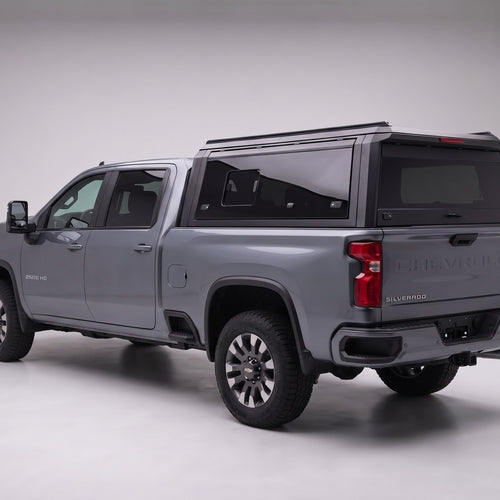 Chevy Silverado 2500HD & 3500HD Truck Cap with Windows – Aluminum Side-Access Canopy
