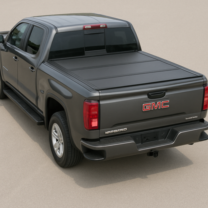 GMC Sierra 2500HD STD Short Hard Tri-Fold Tonneau Cover