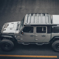 STORM roof rack on a Gladiator hard top, side close-up — view 4
