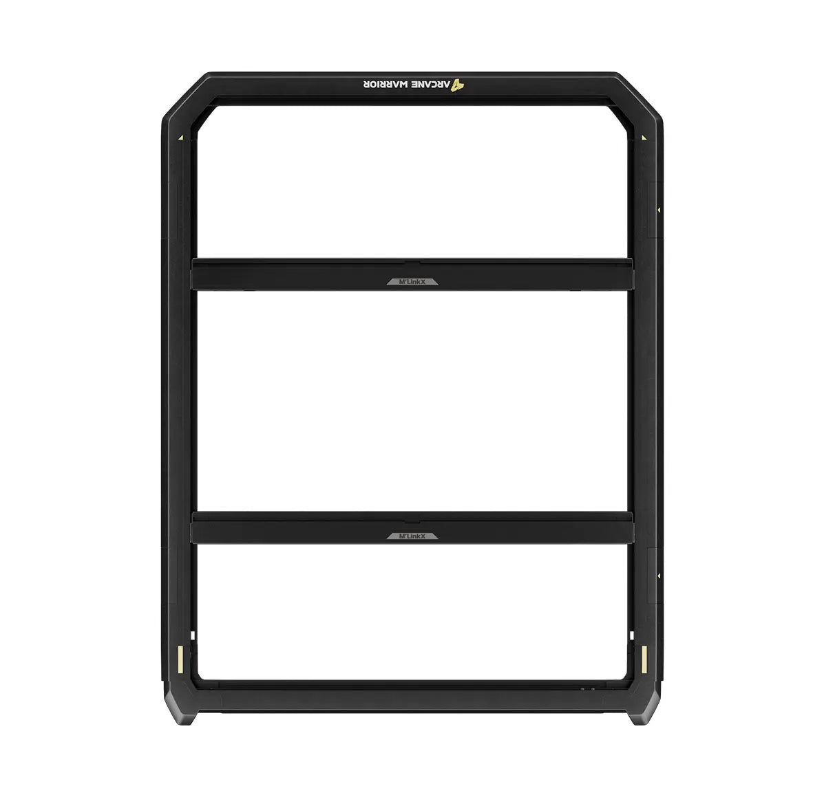 Arcane Warrior M'LinkX roof rack platform for the Jeep Gladiator JT and Wrangler JL 2-door