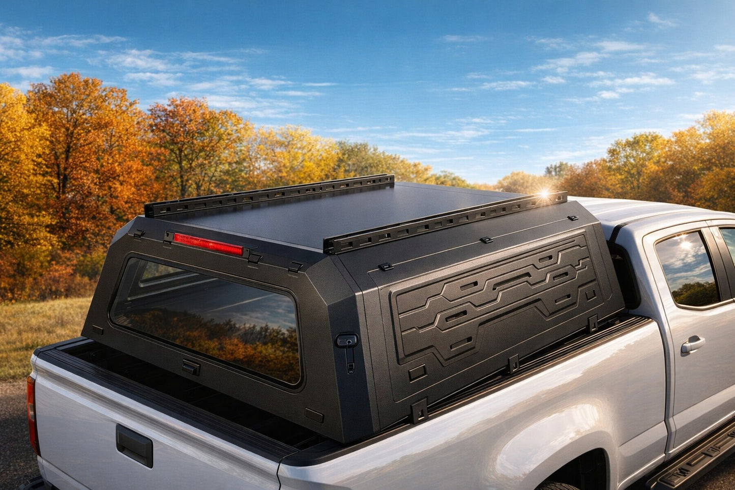 Chevrolet Silverado 1500 Aluminium Truck Cap Hard Top with Windows
