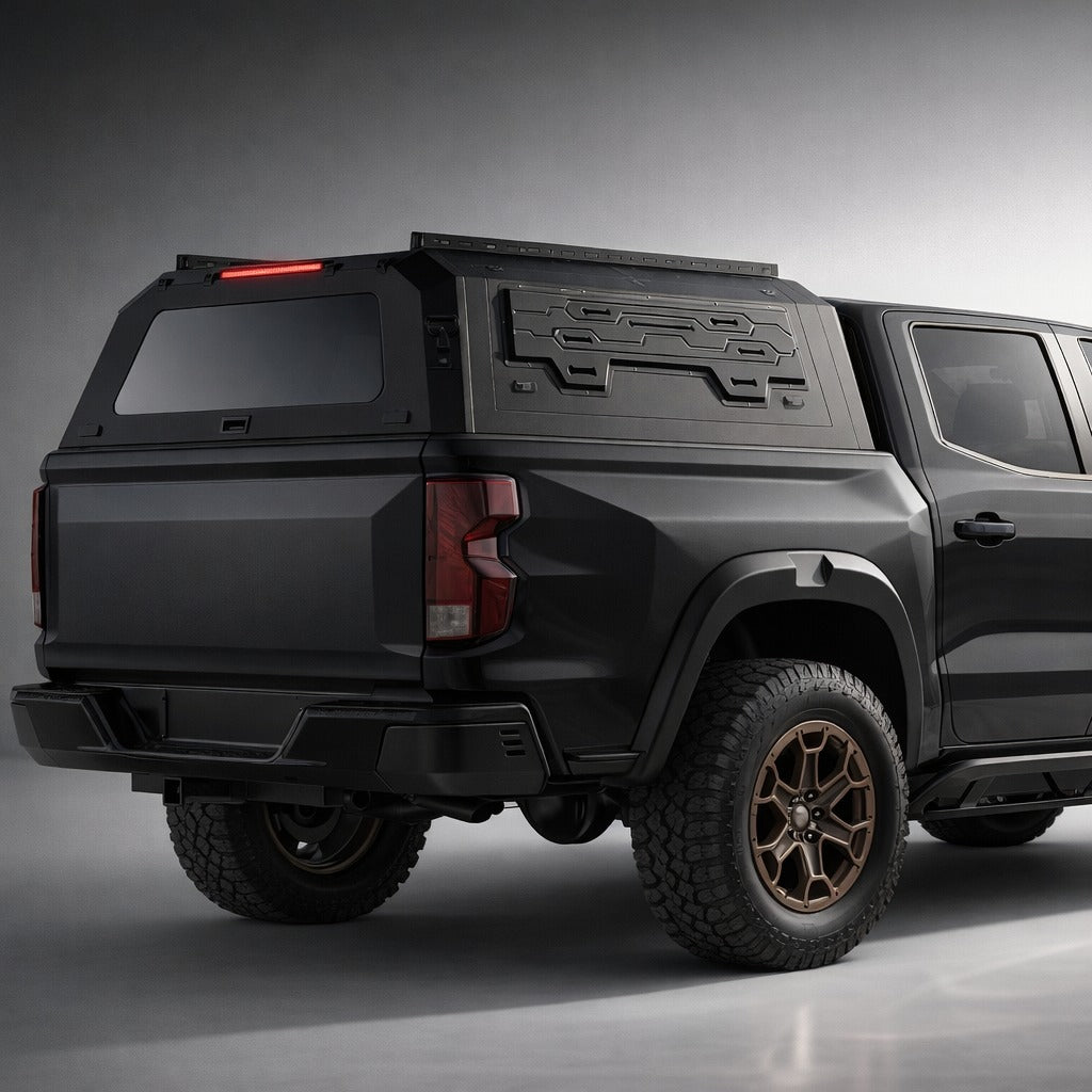 Chevrolet Silverado 1500 Aluminium Truck Cap Hard Top with Windows